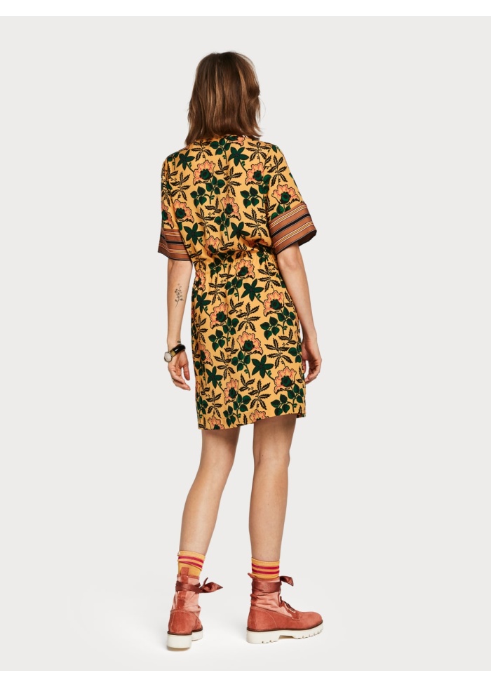 Maison Scotch | Silky Mixed Print Dress