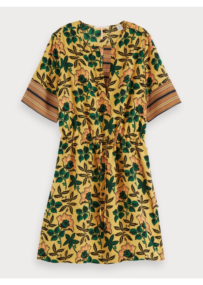 Maison Scotch | Silky Mixed Print Dress