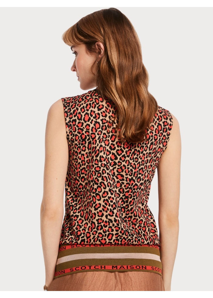 Maison Scotch | Ribbed Hem Tank Top