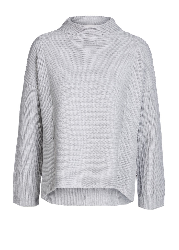 Oui | Half Cardigan Stitch Jumper