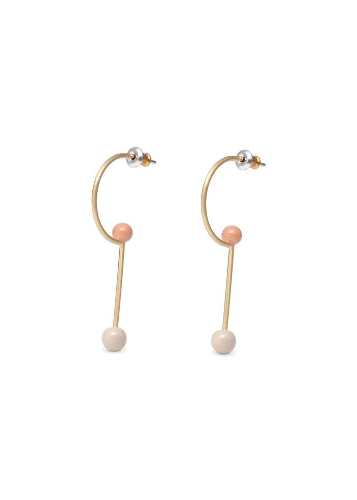 Agnes Gold Plated Earrings