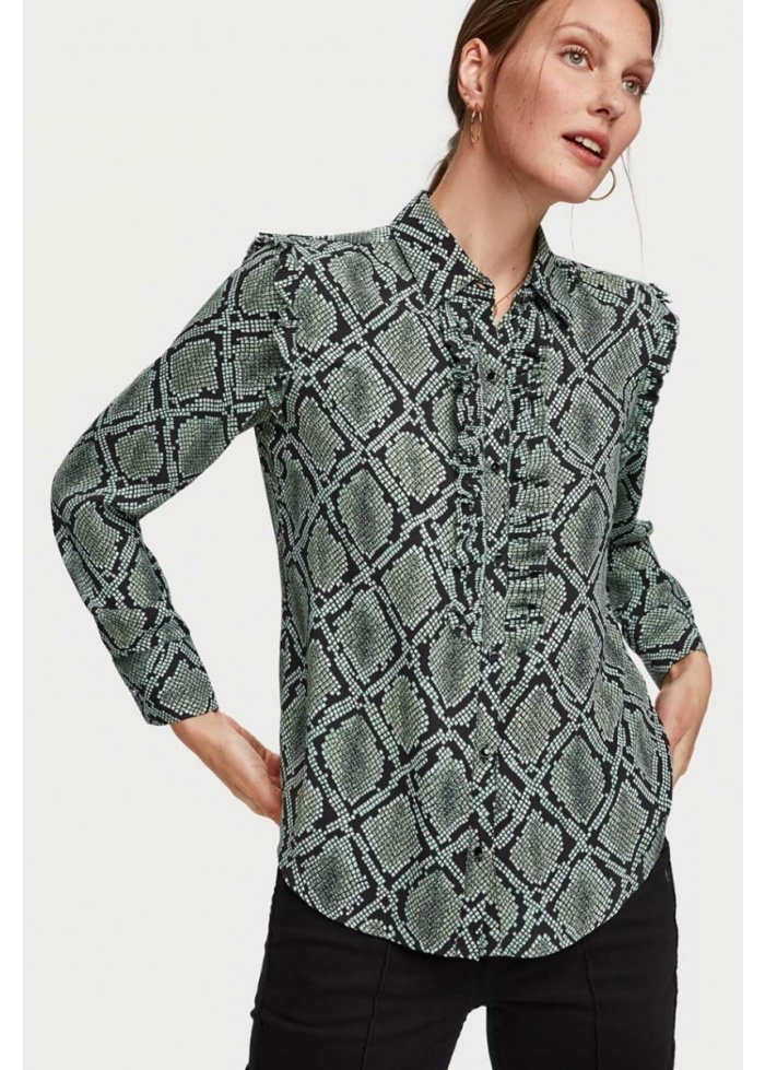 Maison Scotch | Printed Blouse