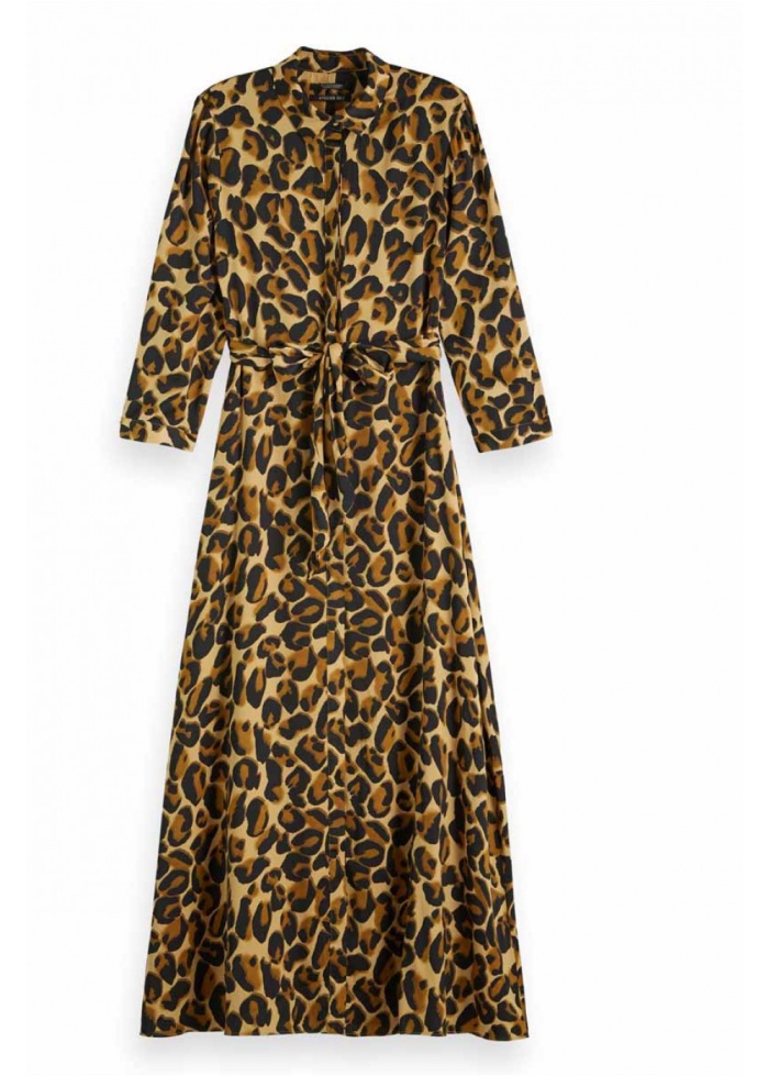 Maison Scotch | Belted Maxi Dress