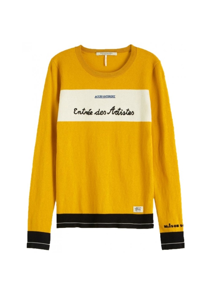 Maison Scotch | Basic Crew Neck Pullover