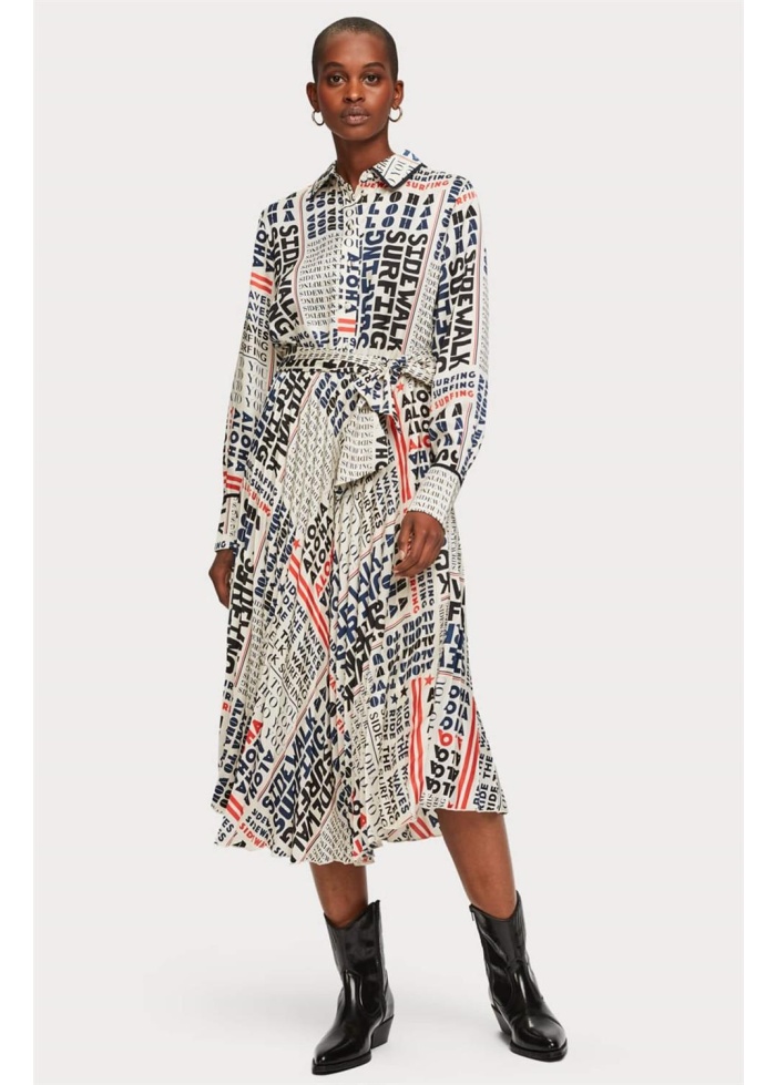 Maison Scotch | Pleated Midi Dress