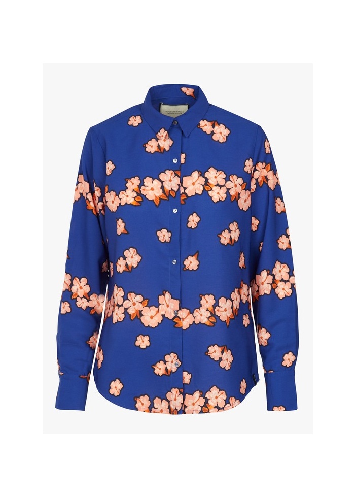 Maison Scotch | Hawaiian Flower Print Shirt