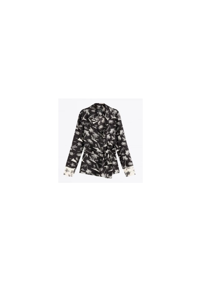 Maison Scotch | Printed Pyjama Blazer