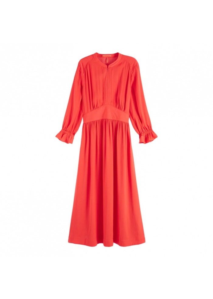 Maison Scotch | Satin Midi Dress
