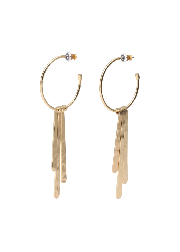 Linea Gold Plated Earrings