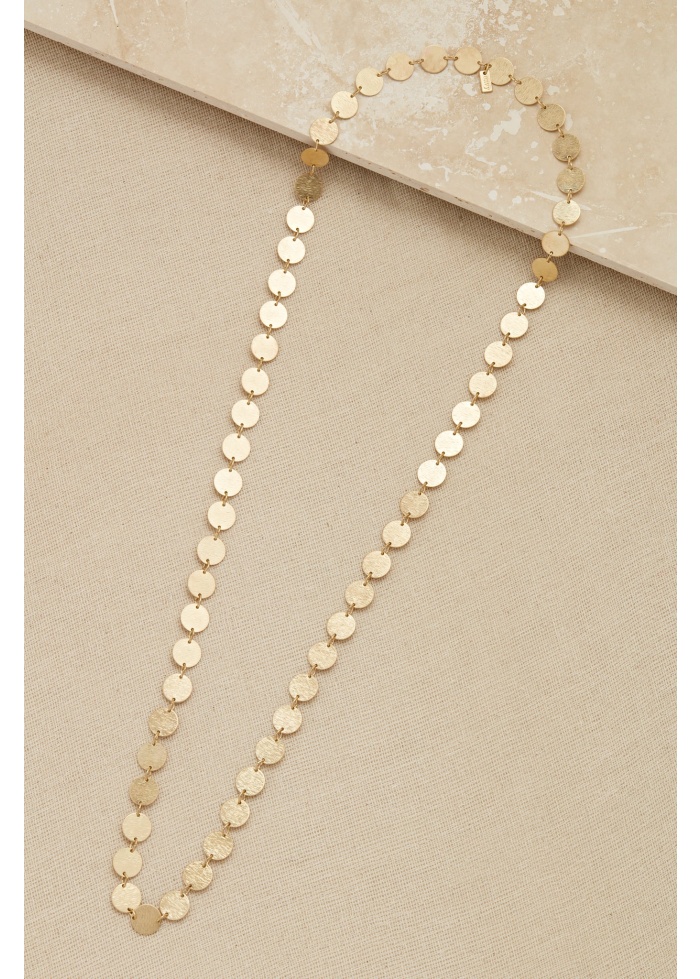 Envy | Gold Disc Necklace