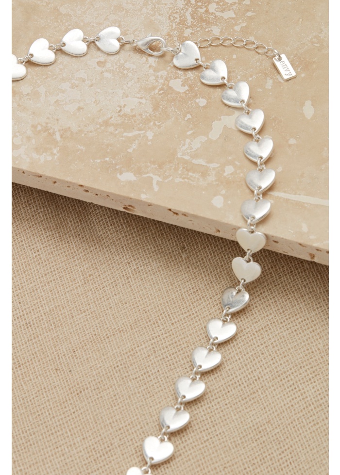 Envy | Silver Heart Necklace