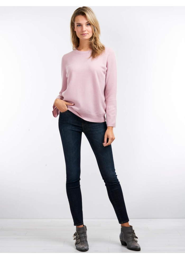 Repeat | Ruffle Sleeve Jumper