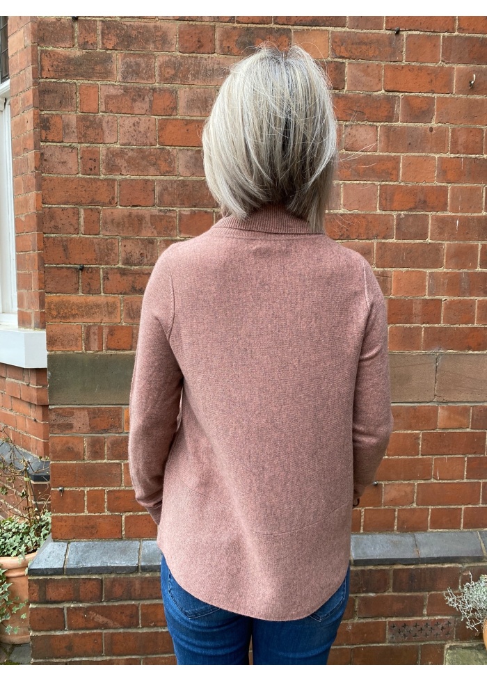 Repeat | Cashmere mix roll neck
