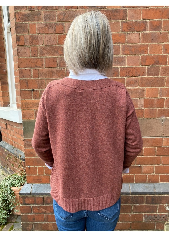 Repeat | Cashmere mix boatneck jumper