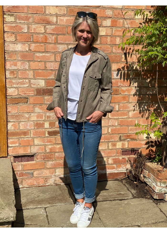 Repeat | Lightweight Linen Blend Jacket