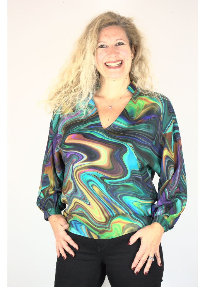 Vilagallo | Maya Shirt Winter Marble