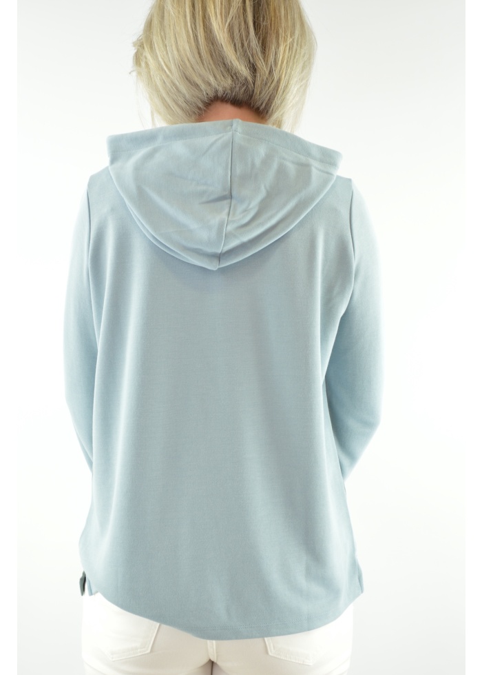 Milano | Satin Front Hoody