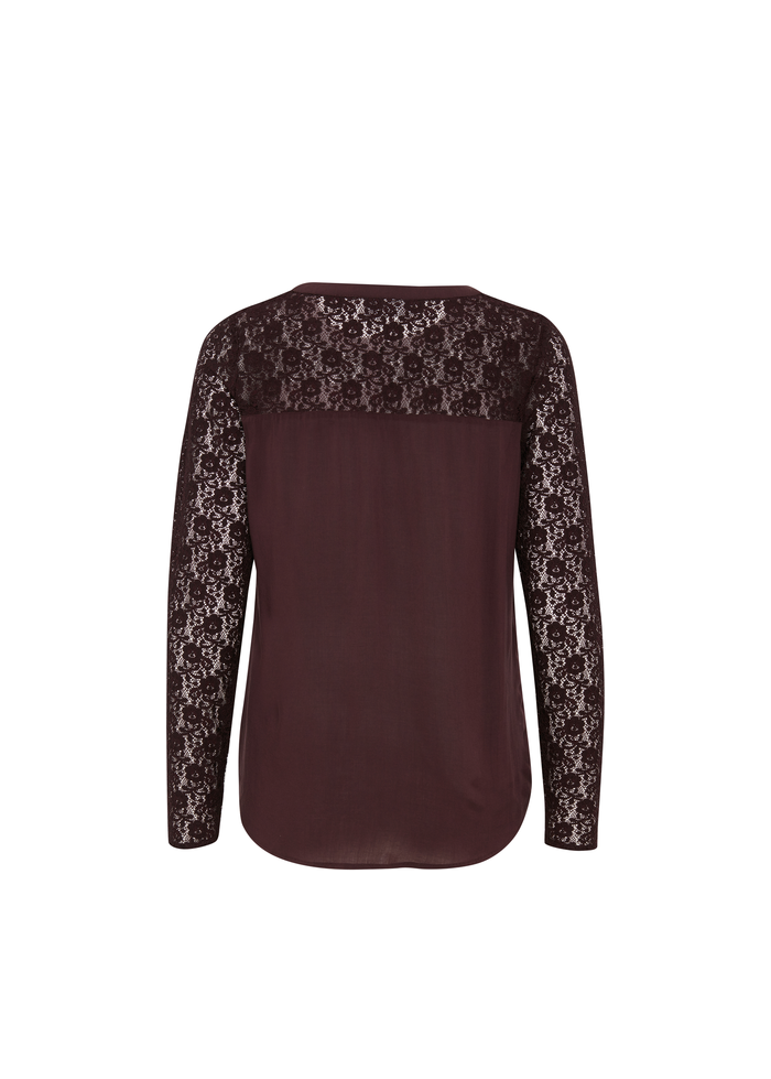 Fransa | Lace Detail Blouse