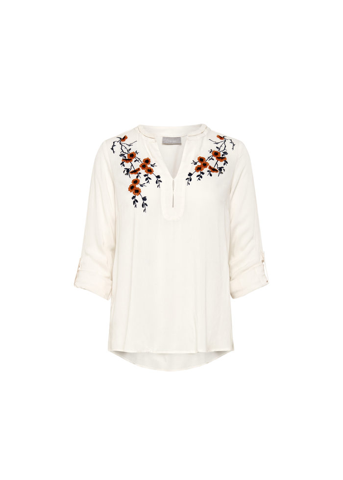 Fransa | Applique Blouse