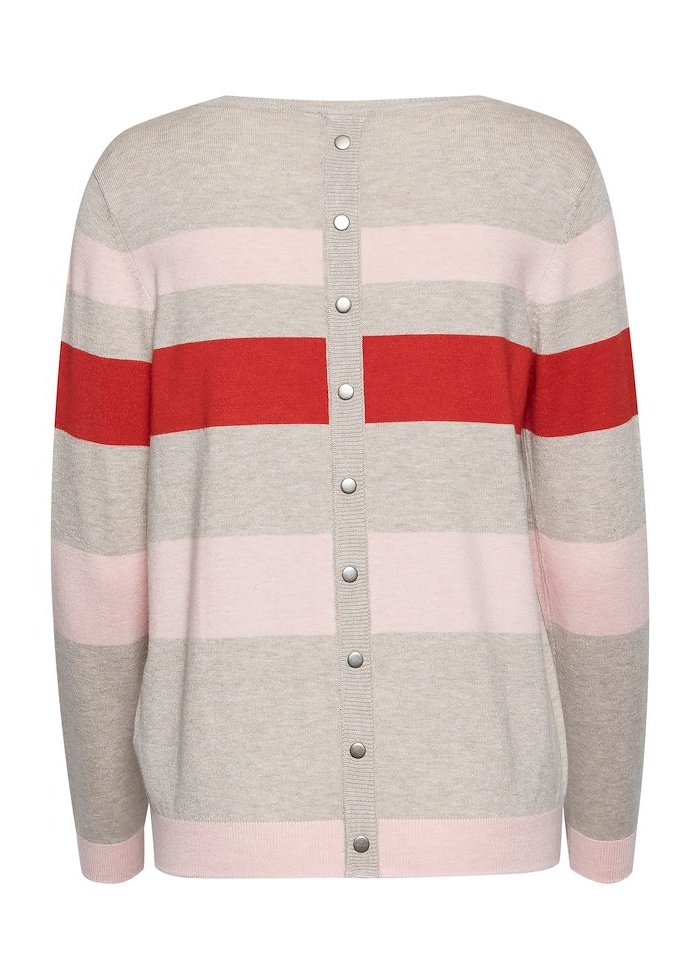 Fransa | Button Back Jumper