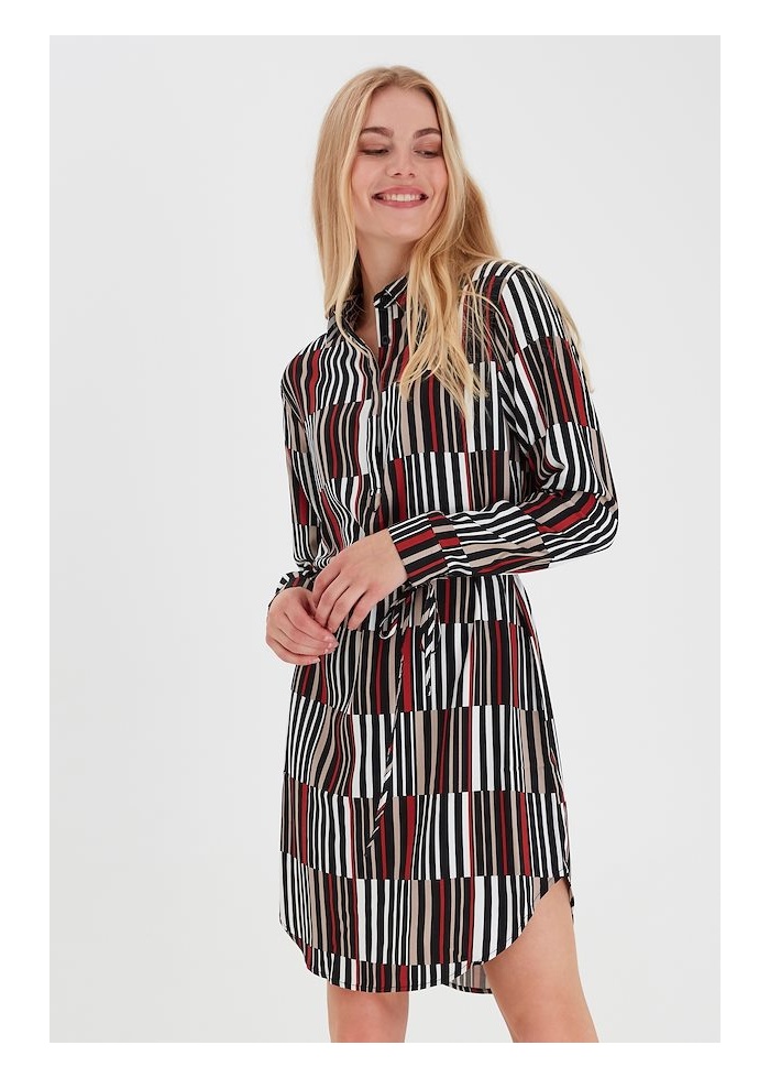 Fransa | Frlastripo Dress