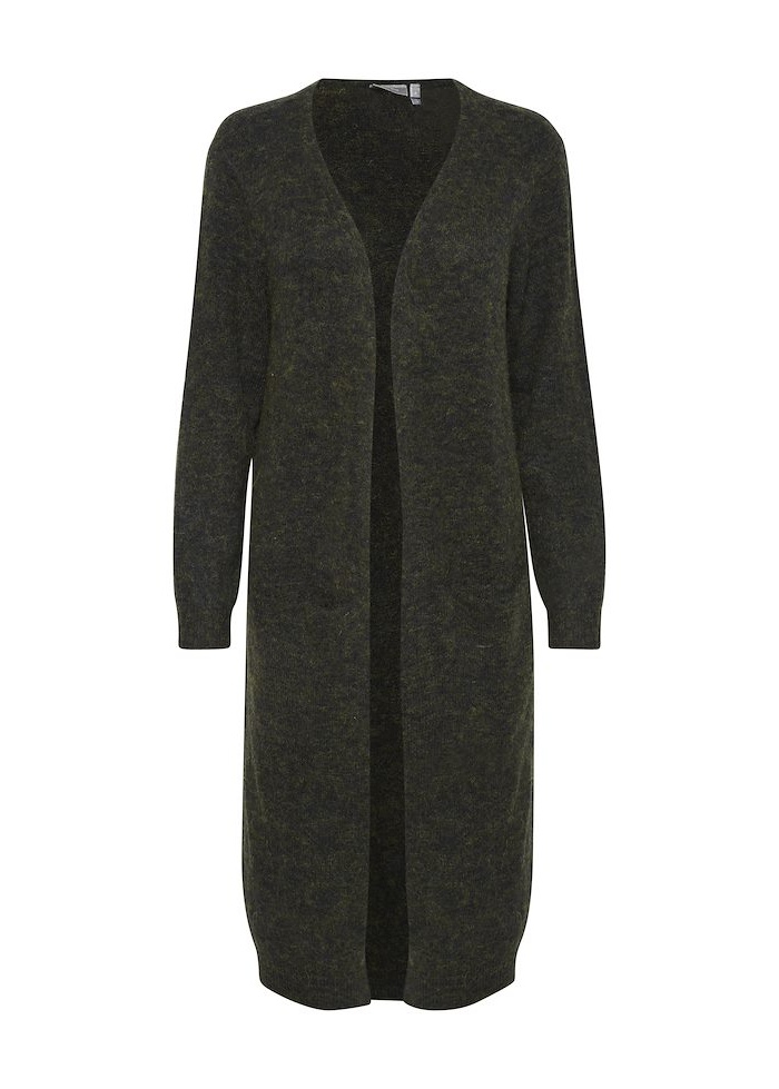 Fransa | Long Knitted Cardigan