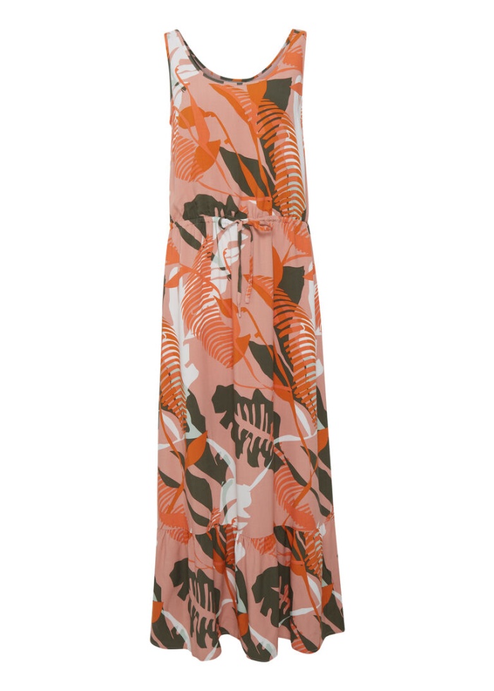 Fransa | Palm Maxi Dress