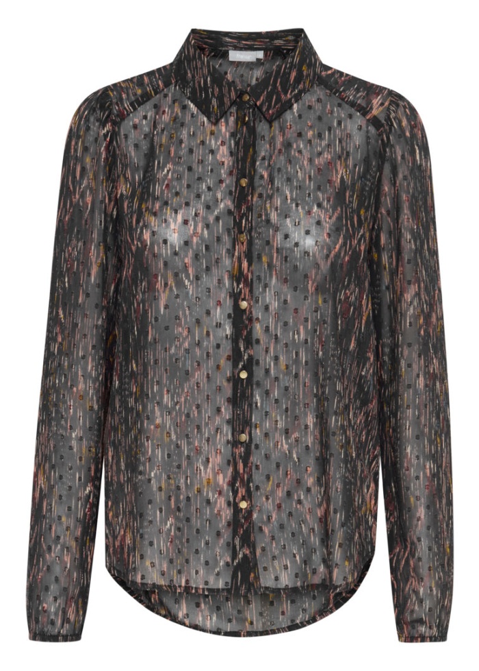 Fransa | Chiffon Shirt