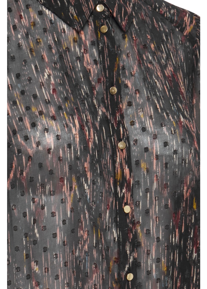 Fransa | Chiffon Shirt