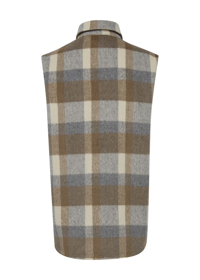 Fransa | Check Waistcoat