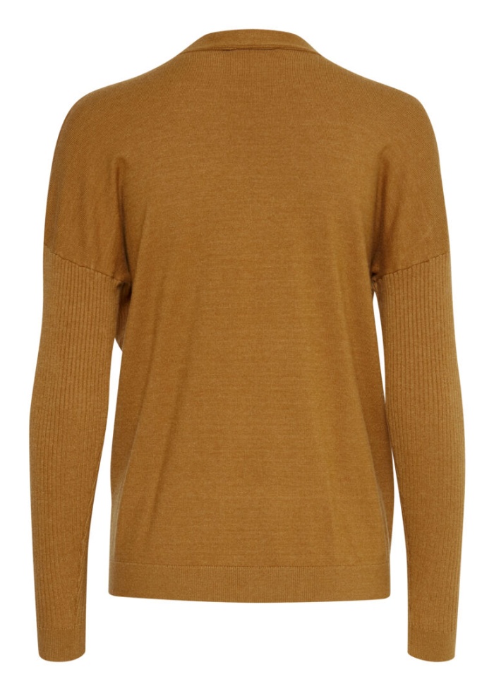 Fransa | Fine Ribbed Turtleneck 