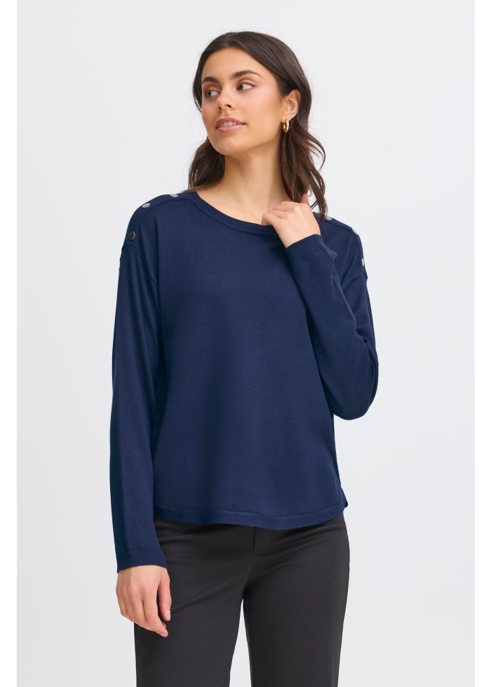 Fransa | FrZubasic Navy Jumper