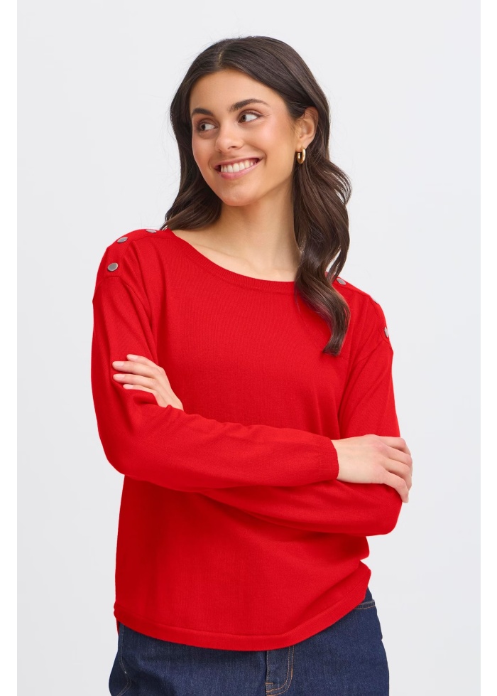 Fransa | FrZubasic Red Jumper