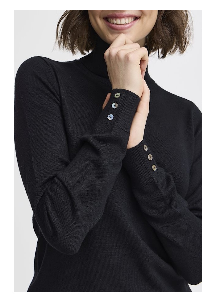 Fransa | FrClia Black Jumper