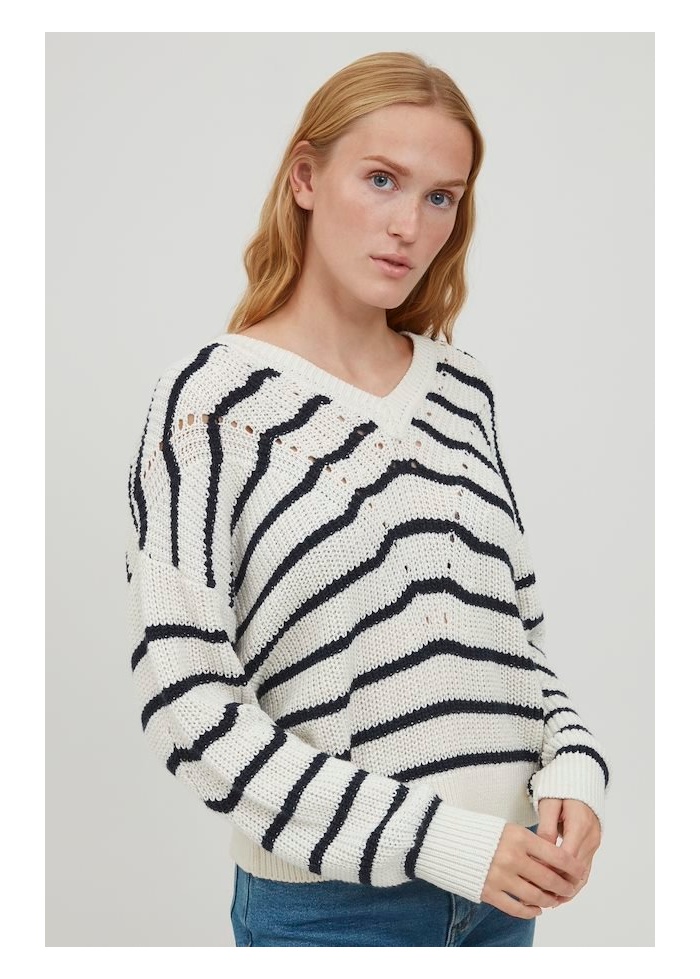 b.young | BYoTessa Stripe Jumper