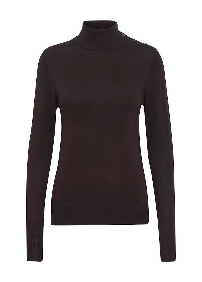 b.young | ByMmpimba Button Black Jumper