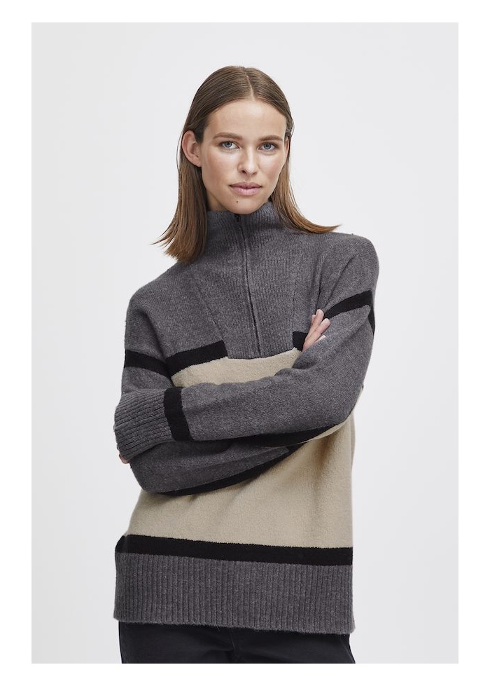 b.young | ByOmartha Half Zip Jumper