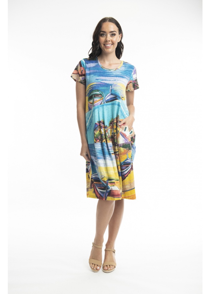 Orientique | Boats Bubble Dress