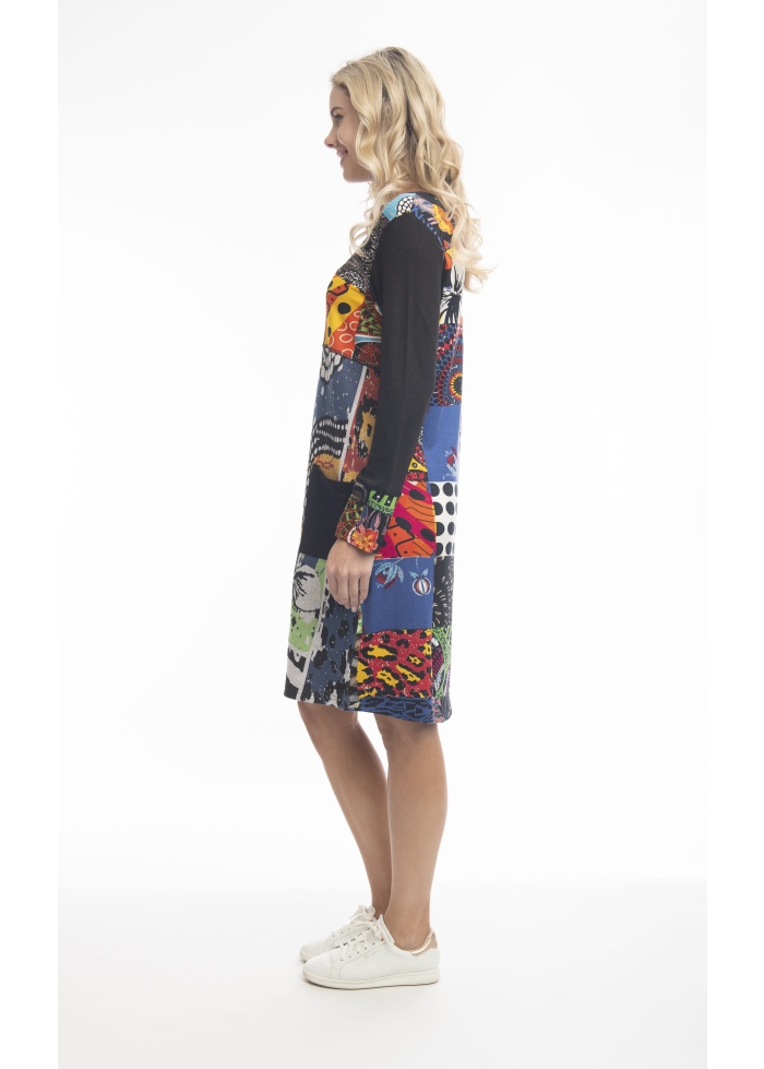 Orientique | Guillaume Patch Shift Dress