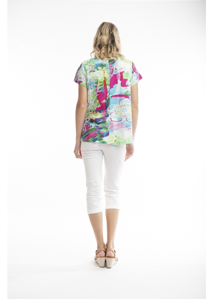 Orientique | Contemporary T-Shirt Candy Floral