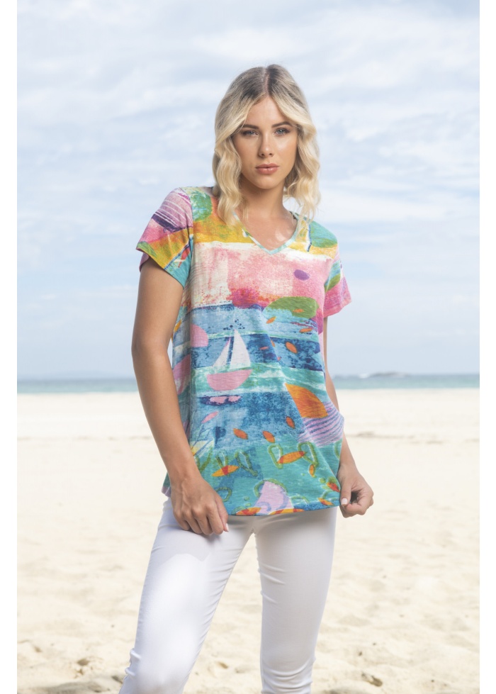 Orientique | Contemporary V-Neck Dreamland