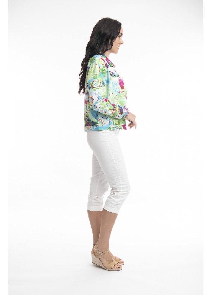 Orientique | Jacket Ponte Candy Floral