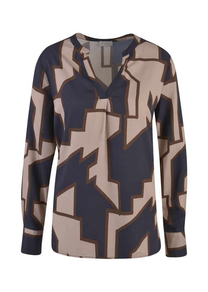 Milano | V-Neck Blouse 