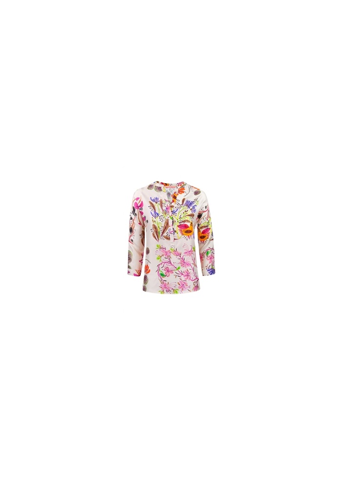 Vilagallo | Flavia Milos Silk Shirt