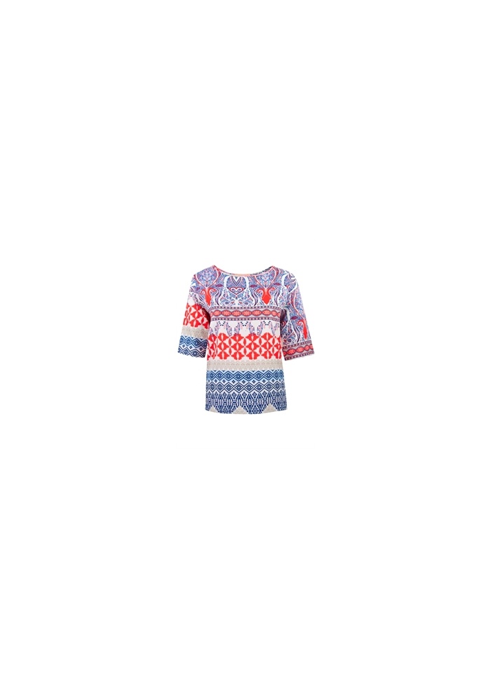 Vilagallo | Casandra Brandano Printed Top