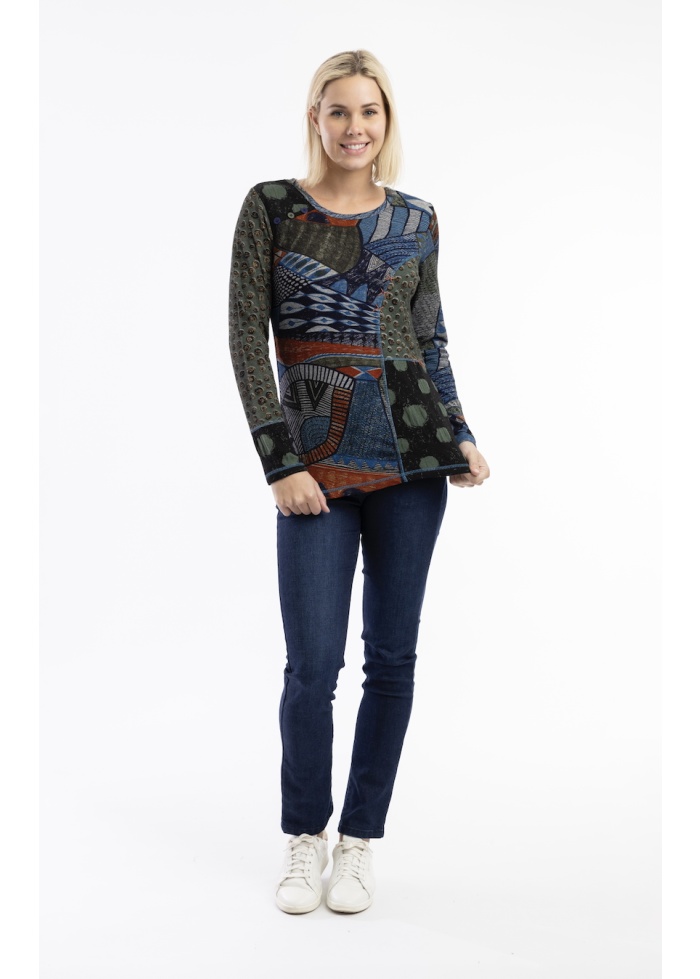 Orientique | Bohemian Rhapsody Top