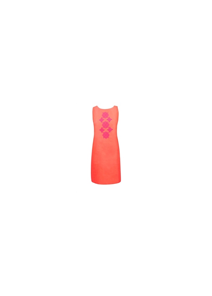 Vilagallo | Isabella Orange Dress