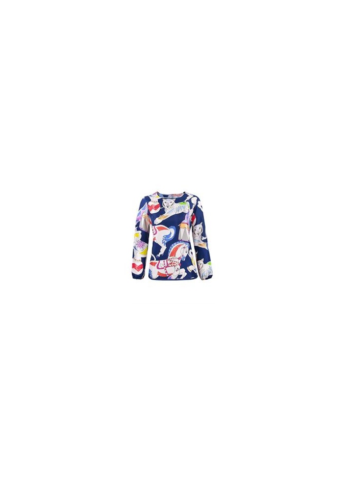 Vilagallo | Dover Circus Silk Top