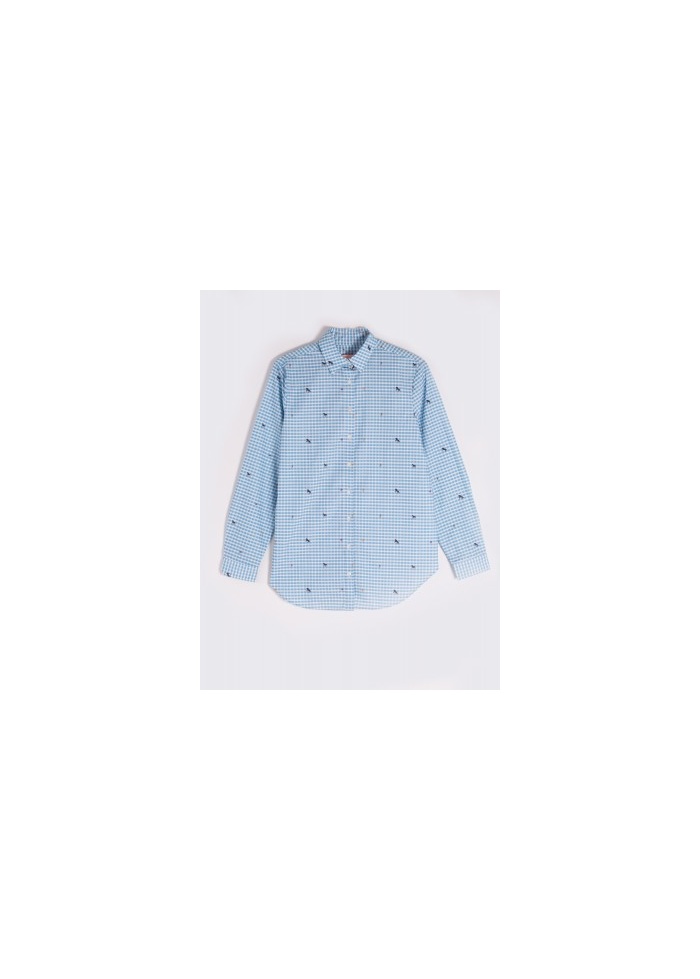 Vilagallo | Natasha Ascot Vichy Shirt