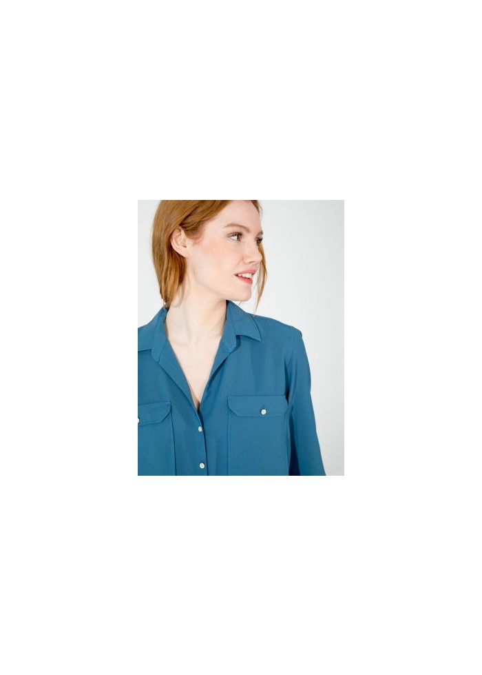 Vilagallo | Gabriella Crepe Shirt